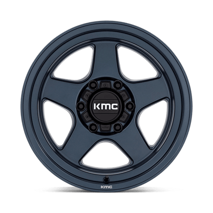 KMC KM728 LOBO 6x139.7 Metallic Blue