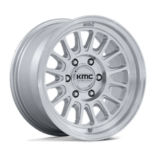 KMC KM733 IMPACT FFT 5x127 Gloss Silver W/ Machined Face