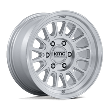 KMC KM733 IMPACT FFT 5x127 Gloss Silver W/ Machined Face