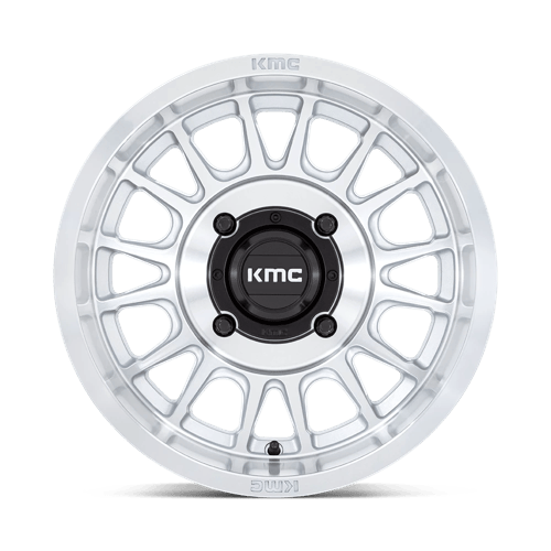KMC Powersports KS138 IMPACT UTV 4x156 Silver W/ Machined Face