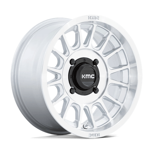 KMC Powersports KS138 IMPACT UTV 4x156 Silver W/ Machined Face