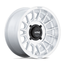 KMC Powersports KS138 IMPACT UTV 4x137 Silver W/ Machined Face
