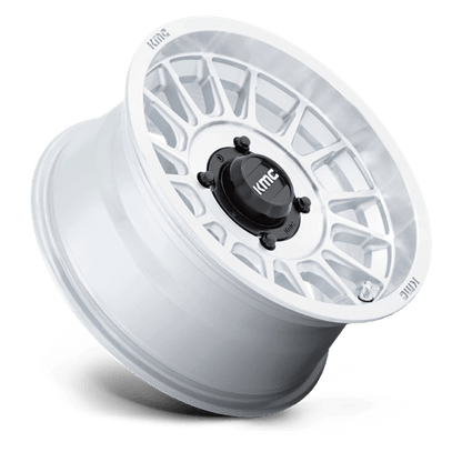 KMC Powersports KS138 IMPACT UTV 4x156 Silver W/ Machined Face