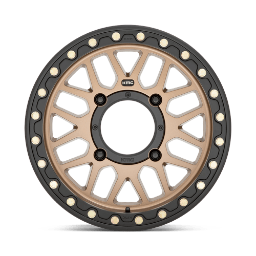 KMC Powersports KS235 GRENADE UTV BEADLOCK 4x137 Satin Bronze