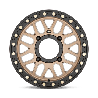 KMC Powersports KS235 GRENADE UTV BEADLOCK 4x110 Satin Bronze