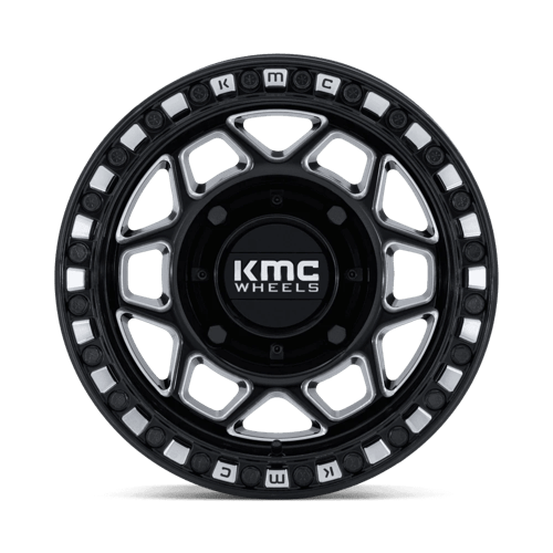 KMC Powersports KS241 TORX UTV BEADLOCK 4x156 Gloss Black Milled