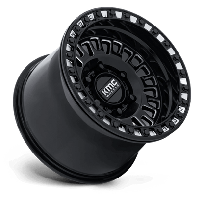 KMC Powersports KS242 AZTEC UTV BEADLOCK 6x139.7 Gloss Black Milled