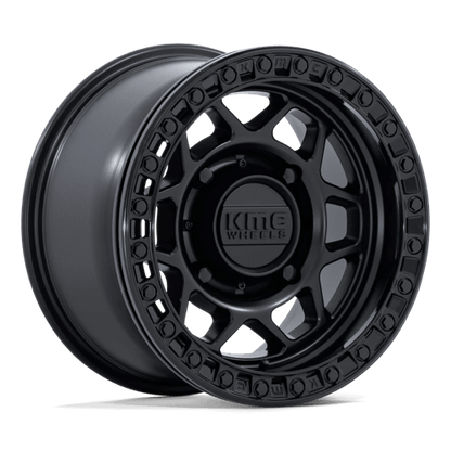 KMC Powersports KS241 TORX UTV BEADLOCK 4x156 Matte Black W/ Gloss Black Rg