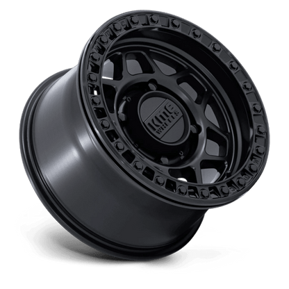 KMC Powersports KS241 TORX UTV BEADLOCK 5x114.3 Matte Black W/ Gloss Black Rg