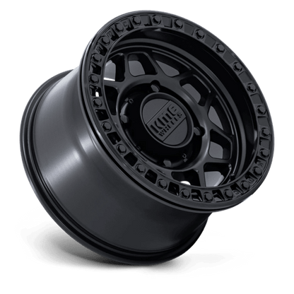 KMC Powersports KS241 TORX UTV BEADLOCK 6x139.7 Matte Black W/ Gloss Black Rg