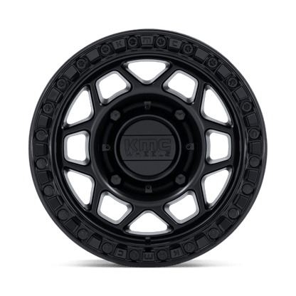 KMC Powersports KS241 TORX UTV BEADLOCK 6x139.7 Matte Black W/ Gloss Black Rg