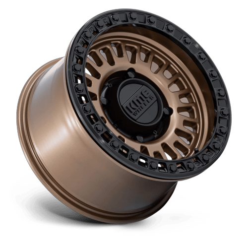 KMC Powersports KS242 AZTEC UTV BEADLOCK 5x114.3 Matte Bronze W/ Matte Black Rg