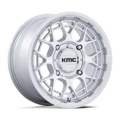 KMC Powersports KS139 TECHNIC UTV 5x114.3 Gloss Silver Machined