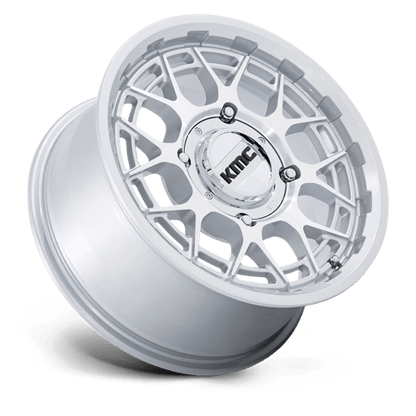 KMC Powersports KS139 TECHNIC UTV 4x137 Gloss Silver Machined