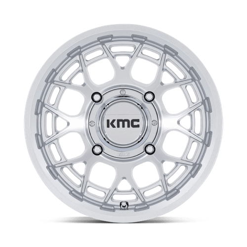 KMC Powersports KS139 TECHNIC UTV 5x114.3 Gloss Silver Machined