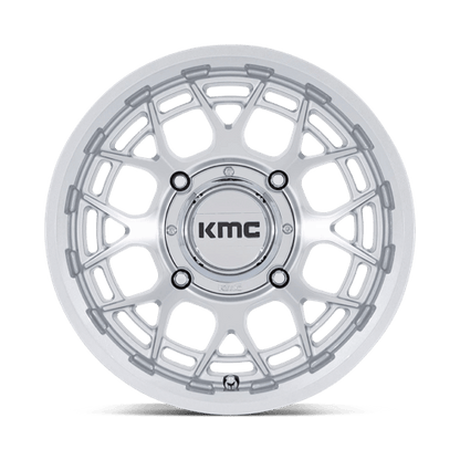 KMC Powersports KS139 TECHNIC UTV 4x137 Gloss Silver Machined