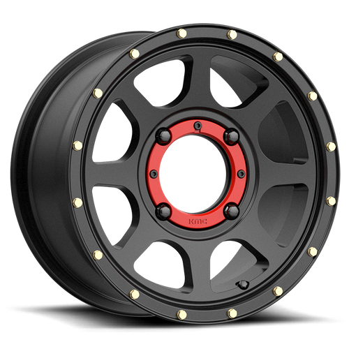 KMC Powersports KS134 ADDICT 2 UTV 4x137 Satin Black