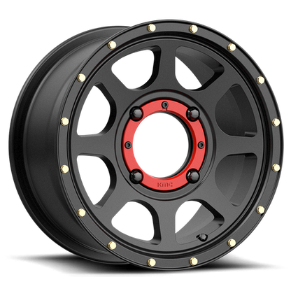 KMC Powersports KS134 ADDICT 2 UTV 4x137 Satin Black