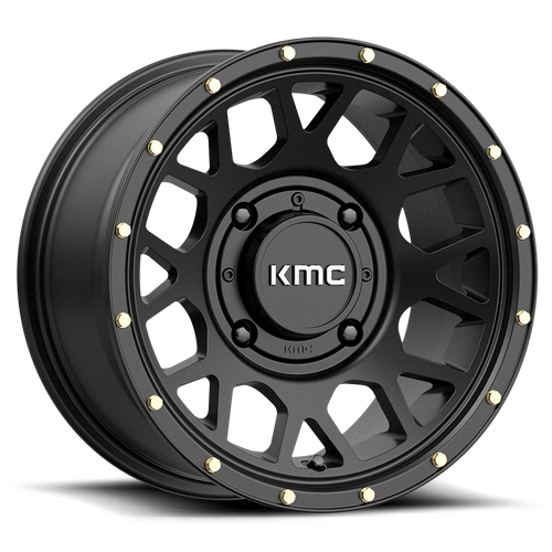 KMC Powersports KS135 GRENADE UTV 4x137 Satin Black