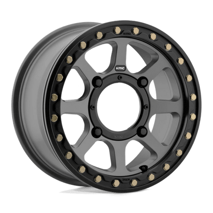KMC Powersports KS234 ADDICT 2 UTV BEADLOCK 4x137 Satin Gray