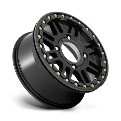 KMC Powersports KS250 CAGE UTV BEADLOCK 4x156 Satin Black W/ Gloss Black Rg