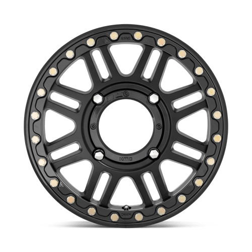 KMC Powersports KS250 CAGE UTV BEADLOCK 4x156 Satin Black W/ Gloss Black Rg