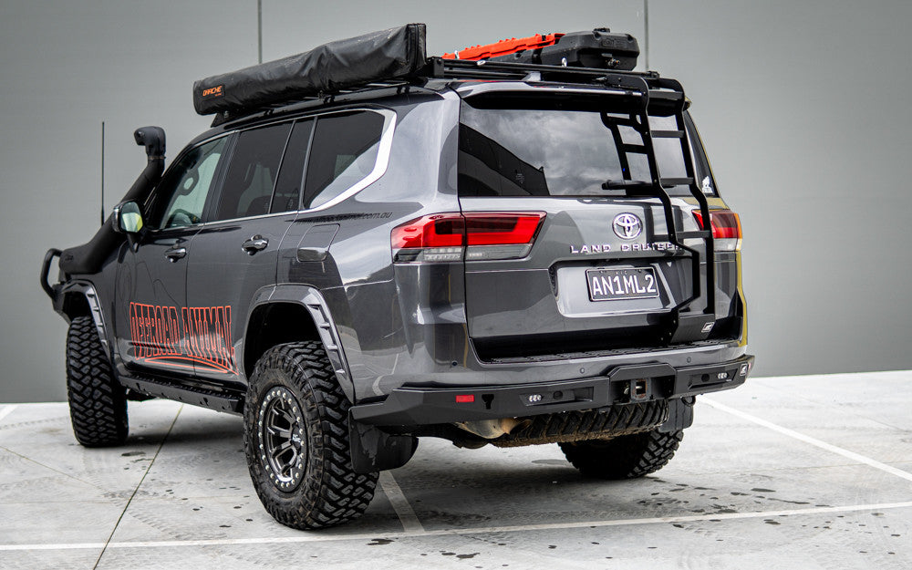 LC300 Rear Protection Bumper bar