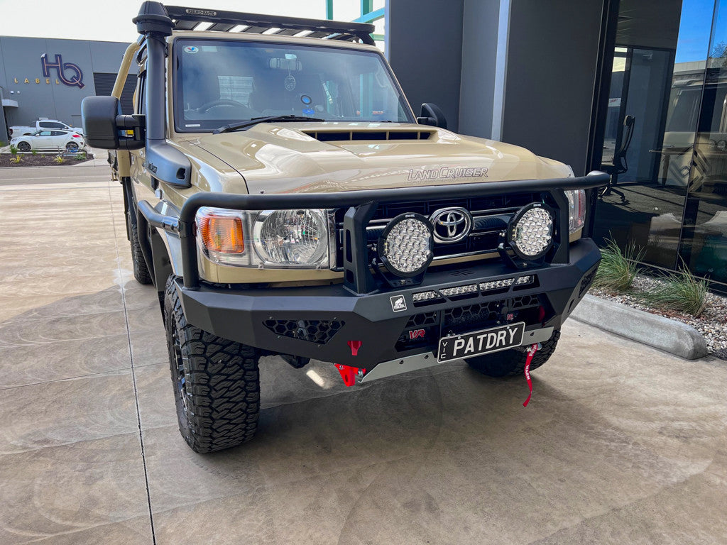 Offroad Animal Toro bar in standard matte black, with optional lights
