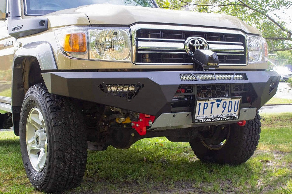 Predator bar with no top hoop