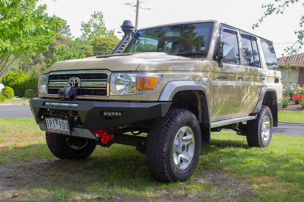 Predator bar with no top hoop