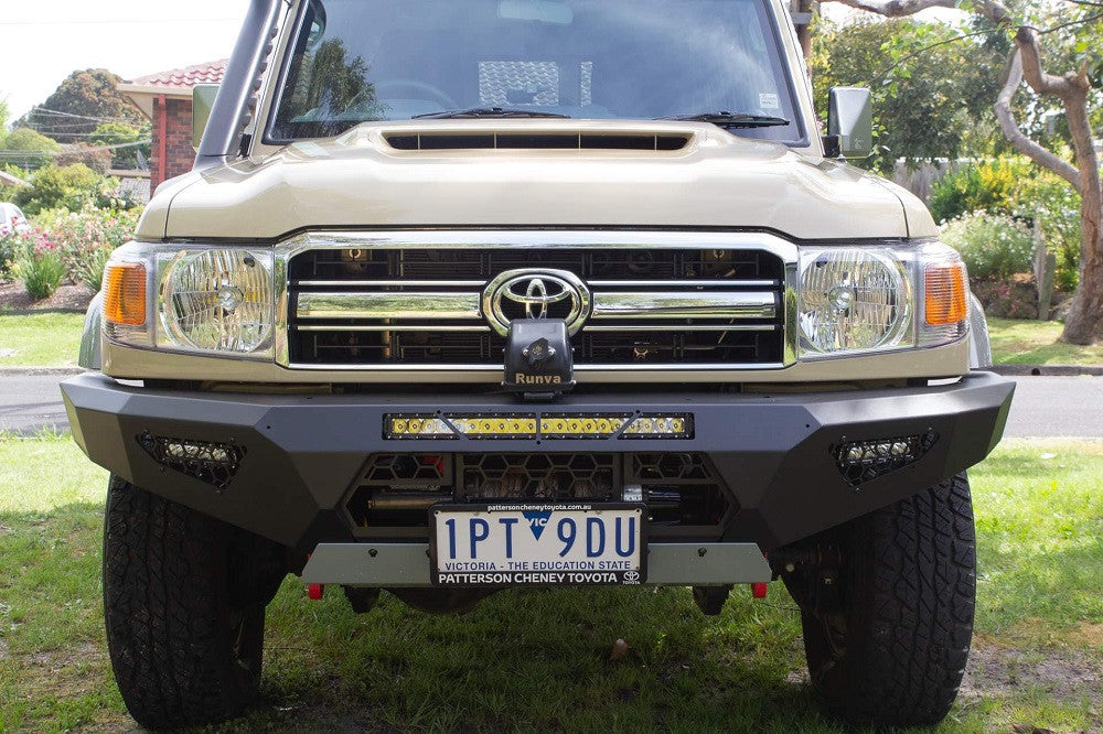 Predator bar with no top hoop