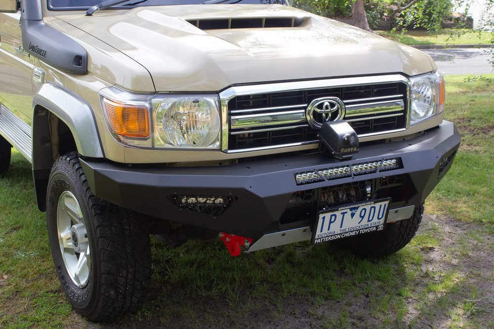 Predator bar with no top hoop