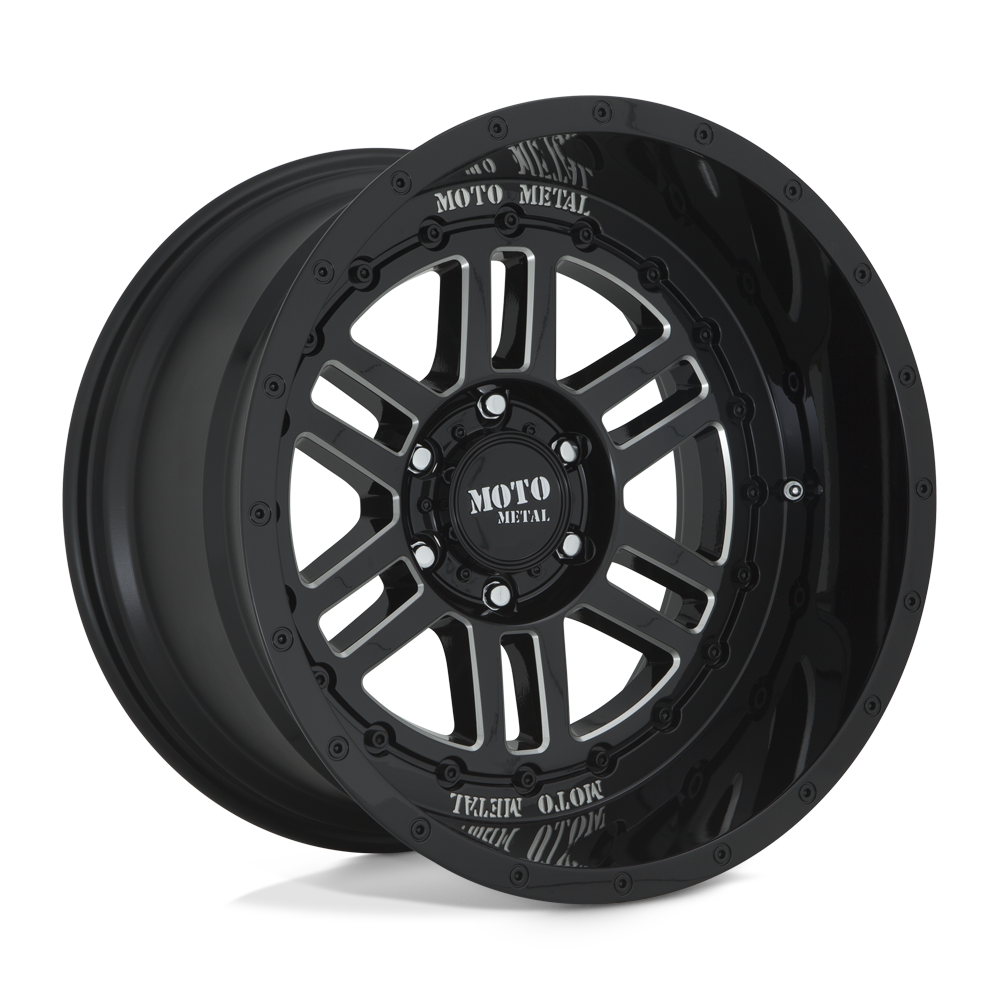 GLOSS BLACK MILLED