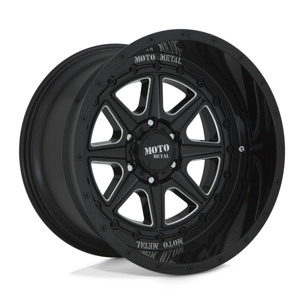 GLOSS BLACK MILLED