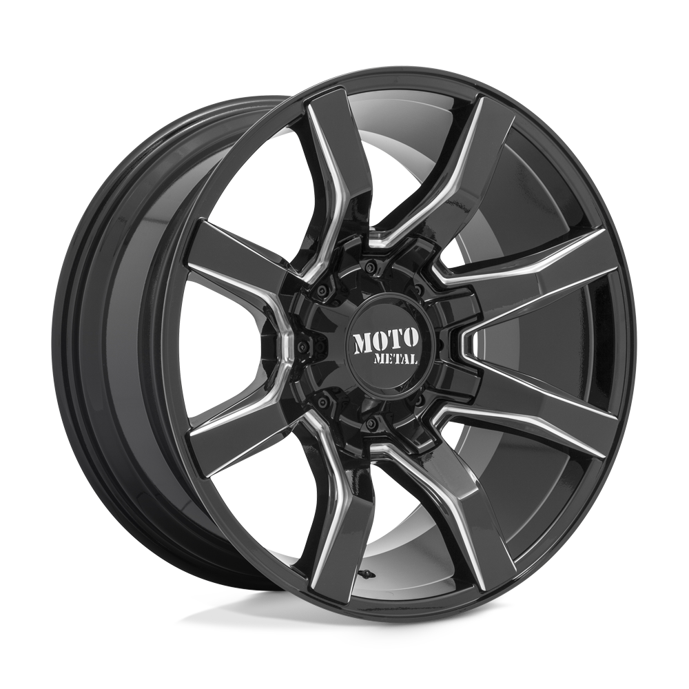 GLOSS BLACK MILLED