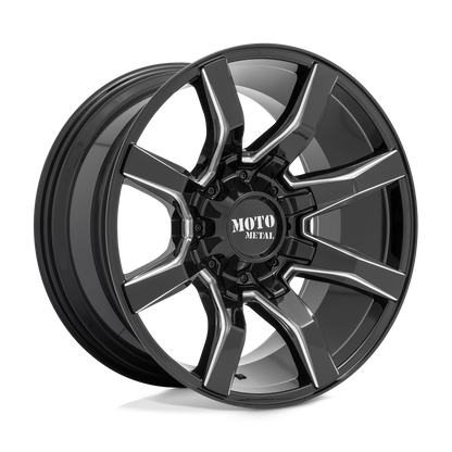 GLOSS BLACK MILLED