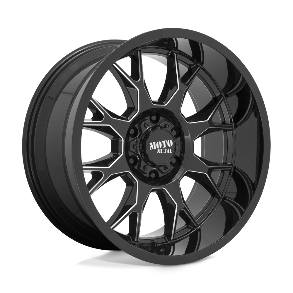 GLOSS BLACK MILLED