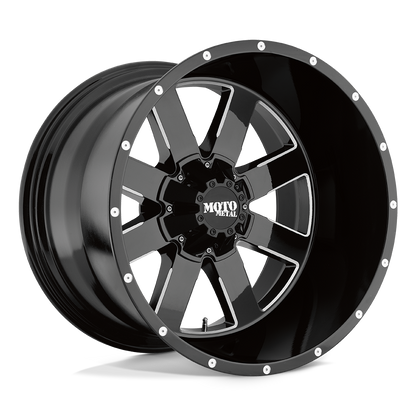 GLOSS BLACK MILLED