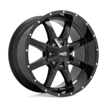 GLOSS BLACK W/ SPOT MILLED LIP