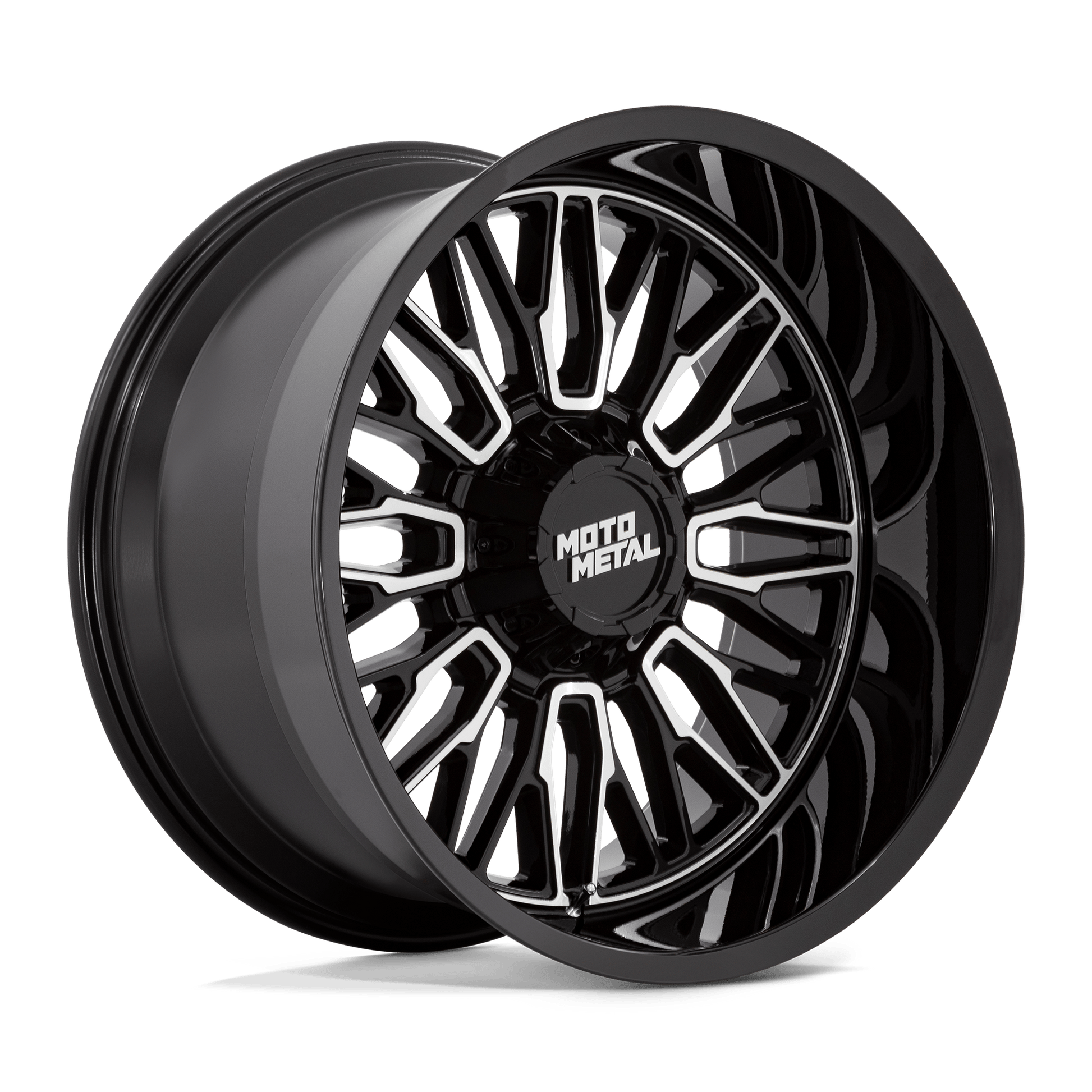 GLOSS BLACK MACHINED