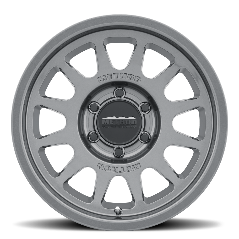 703-HD | Bead Grip | Gloss Titanium