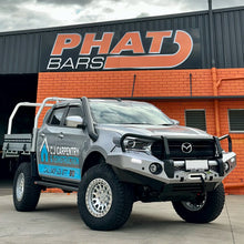 Mazda BT-50 2021+ Rock Sliders / Side Steps - Flat - P/C Ally Checkerplate Tread