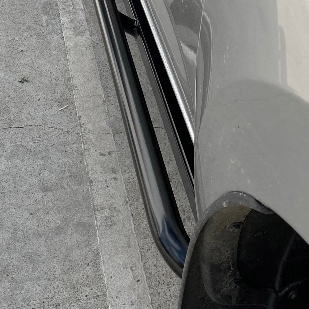 Mazda BT50 TF 2020+ ANGLED Rock Sliders / Side Steps - Powdercoated