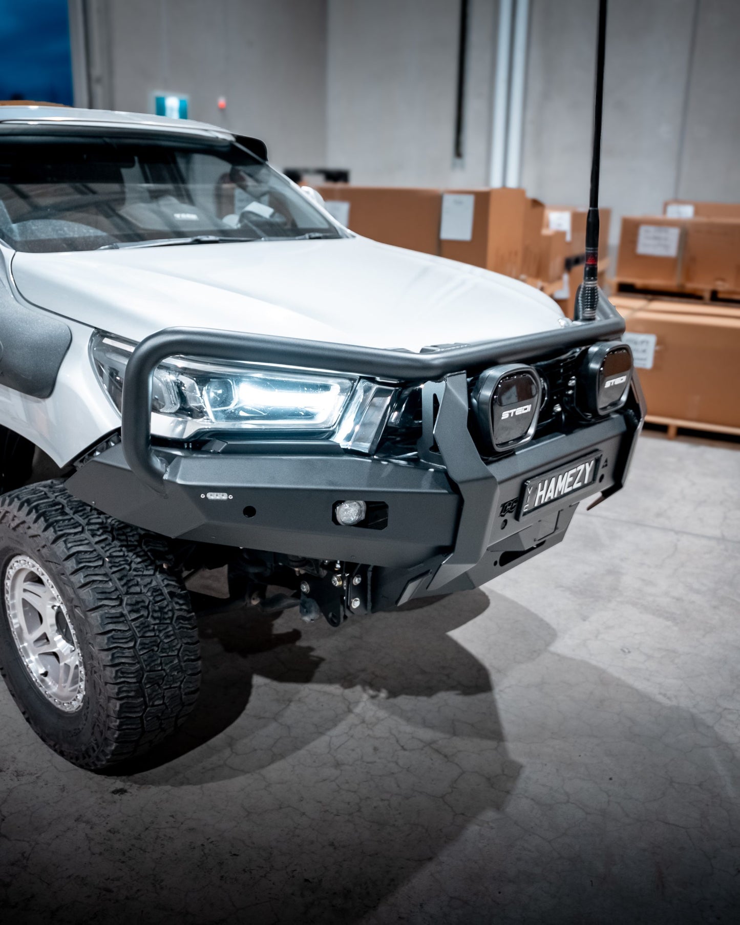 Toyota N80 Hilux Bull Bar - Image 3