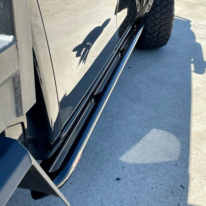 Nissan Navara NP300 Rock Sliders / Side Steps - Powdercoated