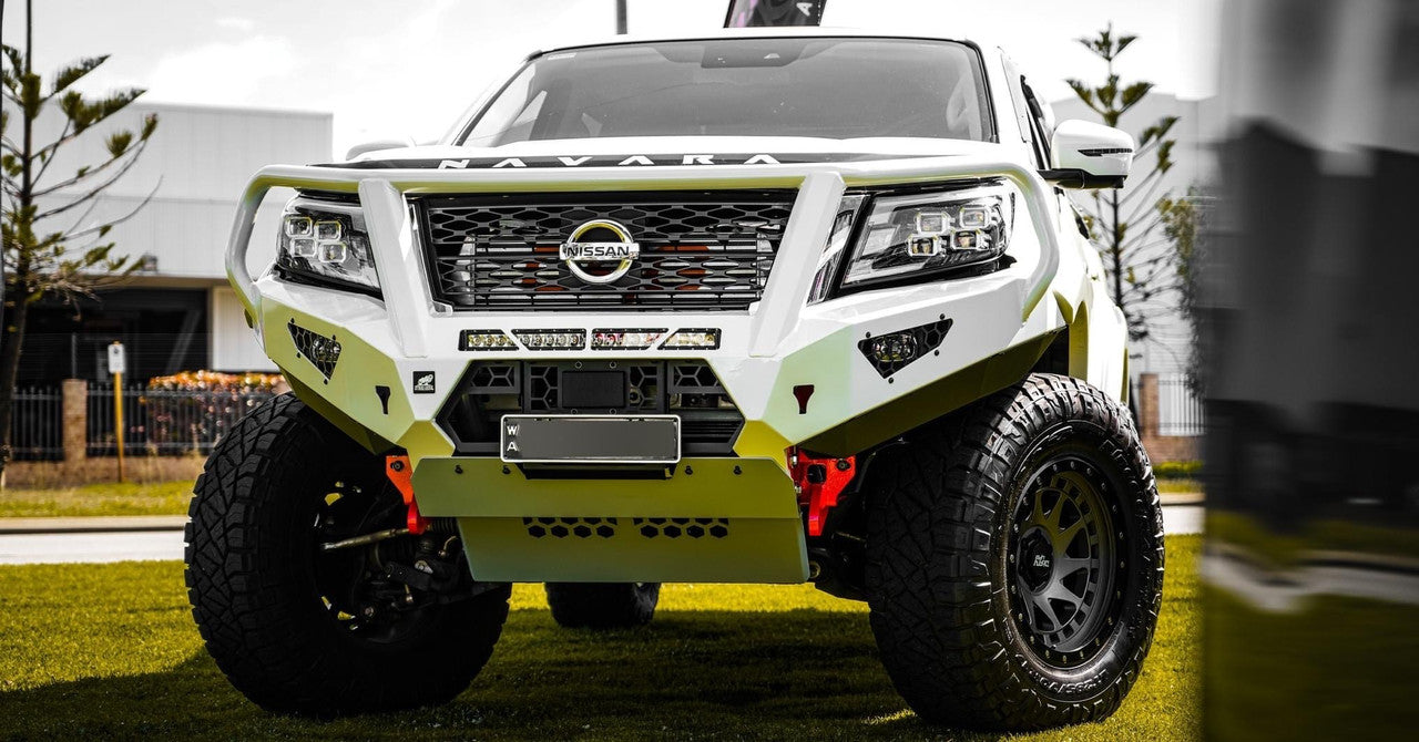 Colour coded Nissan Navara Toro bar