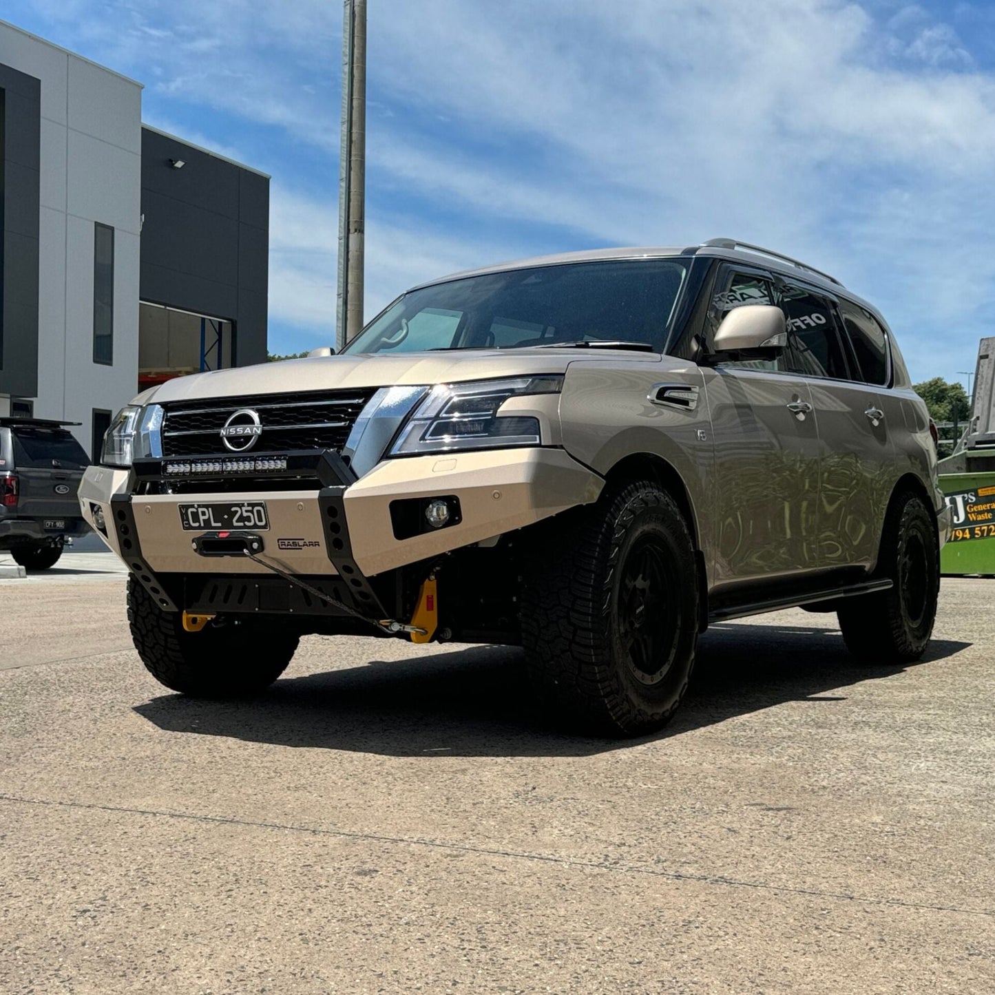 S5 Y62 Nissan Patrol Low Line (Winter) Bull Bar