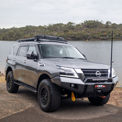S5 Y62 Nissan Patrol Low Line (Winter) Bull Bar