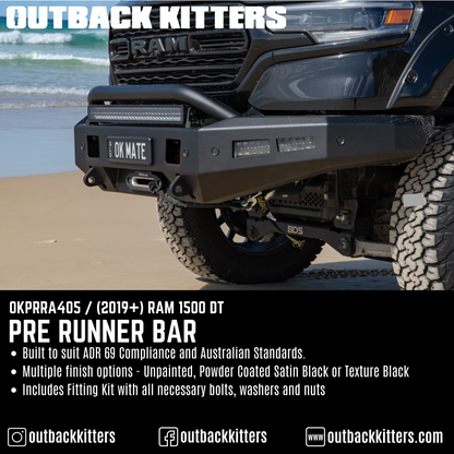 Outback Kitters 2019-2024 Ram 1500 DT (& Rebel) Pre Runner Bar