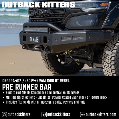 Outback Kitters 2019-2024 Ram 1500 DT (& Rebel) Pre Runner Bar